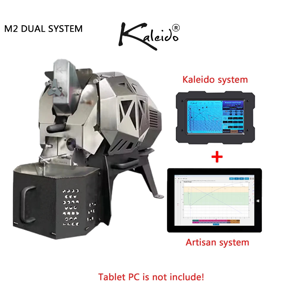 Kaleido Sniper M2 DUAL SYSTEM Coffee Roaster 50g-400g Commercial Smart Coffee Roaster Household Roasting Machine Specialty Coffee