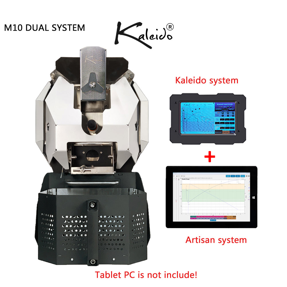 Kaleido Sniper M10 DUAL SYSTEM Coffee Roaster 300g-1200g Commercial Smart Coffee Roaster Household Roasting Machine Specialty Coffee