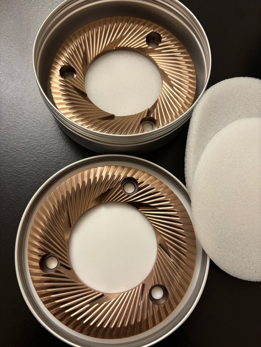 Straight Blade Edge 98mm Flat Burr