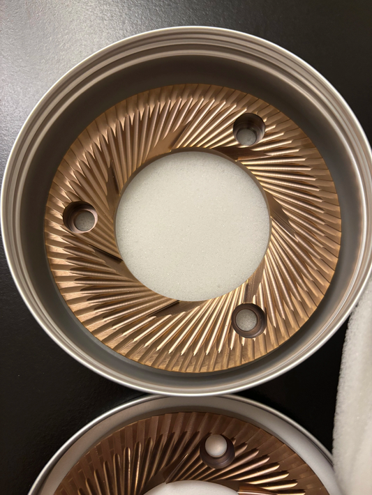 Straight Blade Edge 98mm Flat Burr