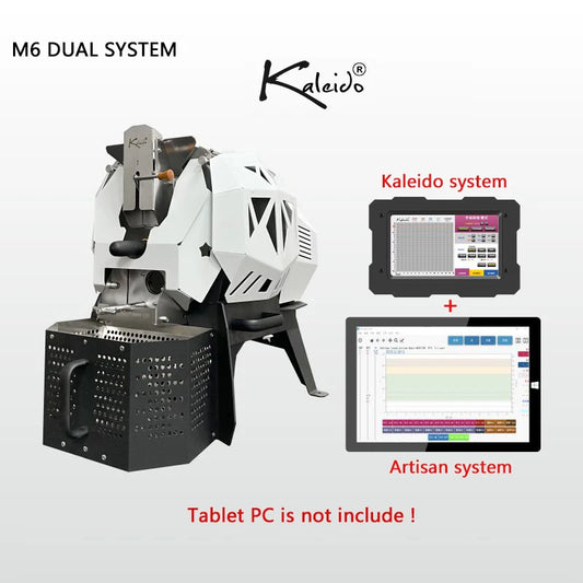 KALEIDO Sniper M6 DUAL SYSTEM Coffee Roaster 200-700g Electric Coffee Roasting Machine for Commercial 700g Specialty Coffee