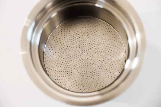 58mm to 49mm CNC Step-Down Basket + Free 49mm Tamper