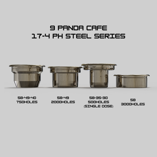 Pre-order 17-4 PH Stainless Steel Billet Stepdown Basket Series